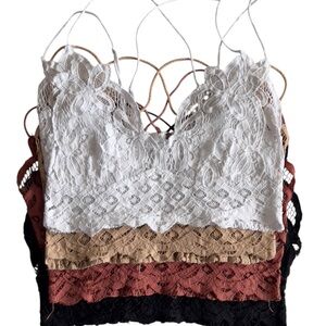 Free People Boho Bralette Bundle
